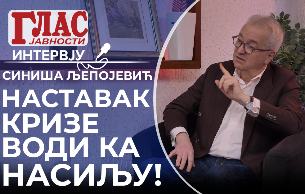 SINIŠA LJEPOJEVIĆ: IZ PROTESTA ĆE IZRASTI NOVA POLITIČKA SNAGA! (VIDEO)
